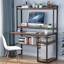 desk with hutch